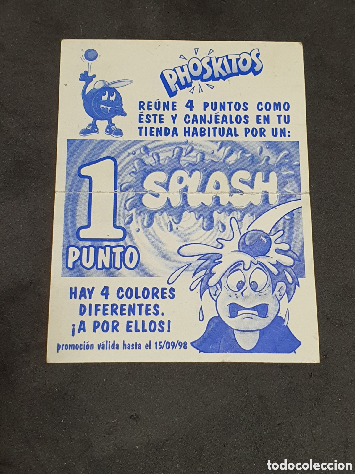 Coleccionismo cromos antiguos: Cromo phoskitos Splash - Foto 2