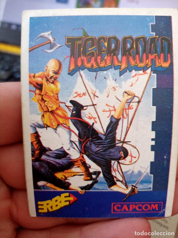 Collezionismo Figurine antiche: TIGER ROAD # 207 MOTOS VIDEO JUEGO RETRO CROMO COL MIX 92 VER FOTO DORSO BE