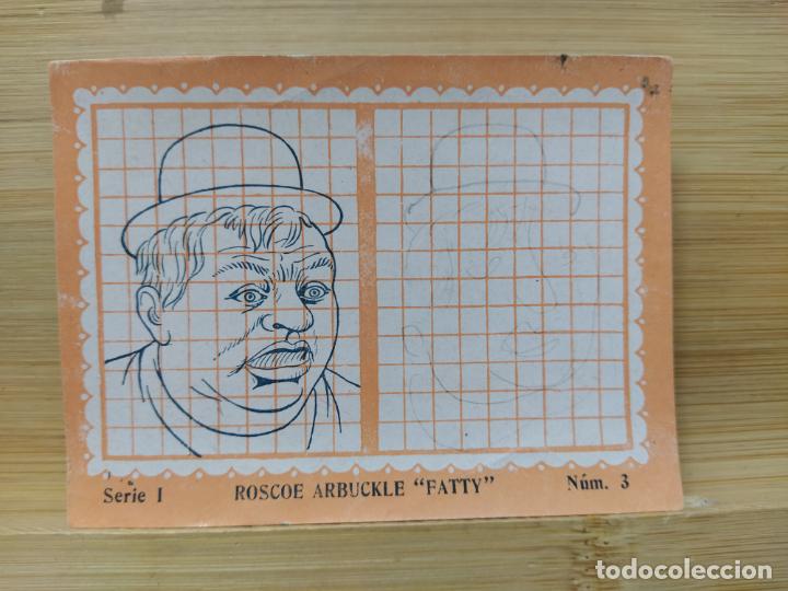 Coleccionismo Cromos antiguos: ROSCOE ARBUCKLE FATTY-CROMO ANTIGUO ORIGINAL DE CINE-CARICATURAS-VER FOTOS-(105.135)