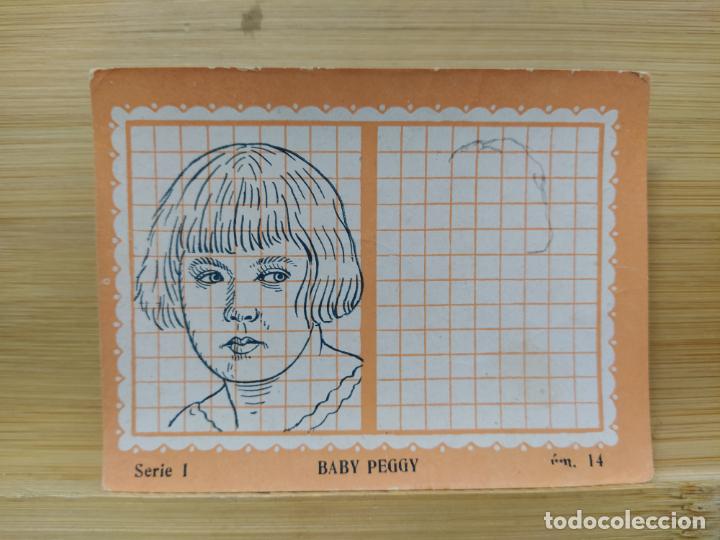 Coleccionismo Cromos antiguos: BABY PEGGY-CROMO ANTIGUO ORIGINAL DE CINE-CARICATURAS-VER FOTOS-(105.135)