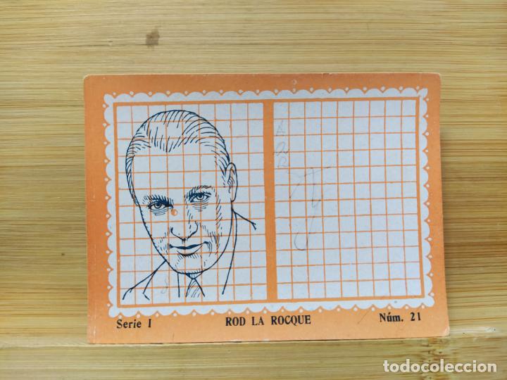 Coleccionismo Cromos antiguos: ROD LA ROCQUE-CROMO ANTIGUO ORIGINAL DE CINE-CARICATURAS-VER FOTOS-(105.135)