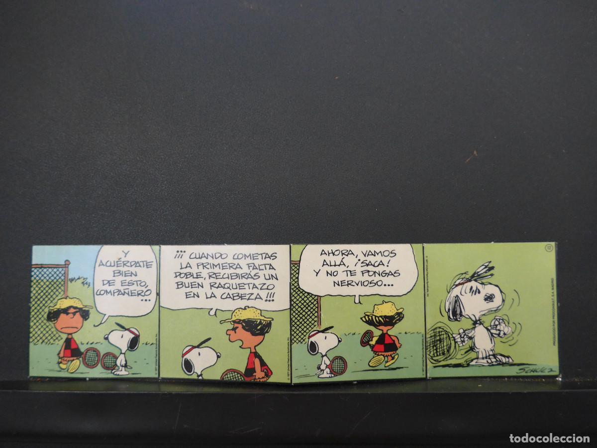 Coleccionismo cromos antiguos: CROMO TIRA DE SNOOPY N&ordm; 12 - Foto 1