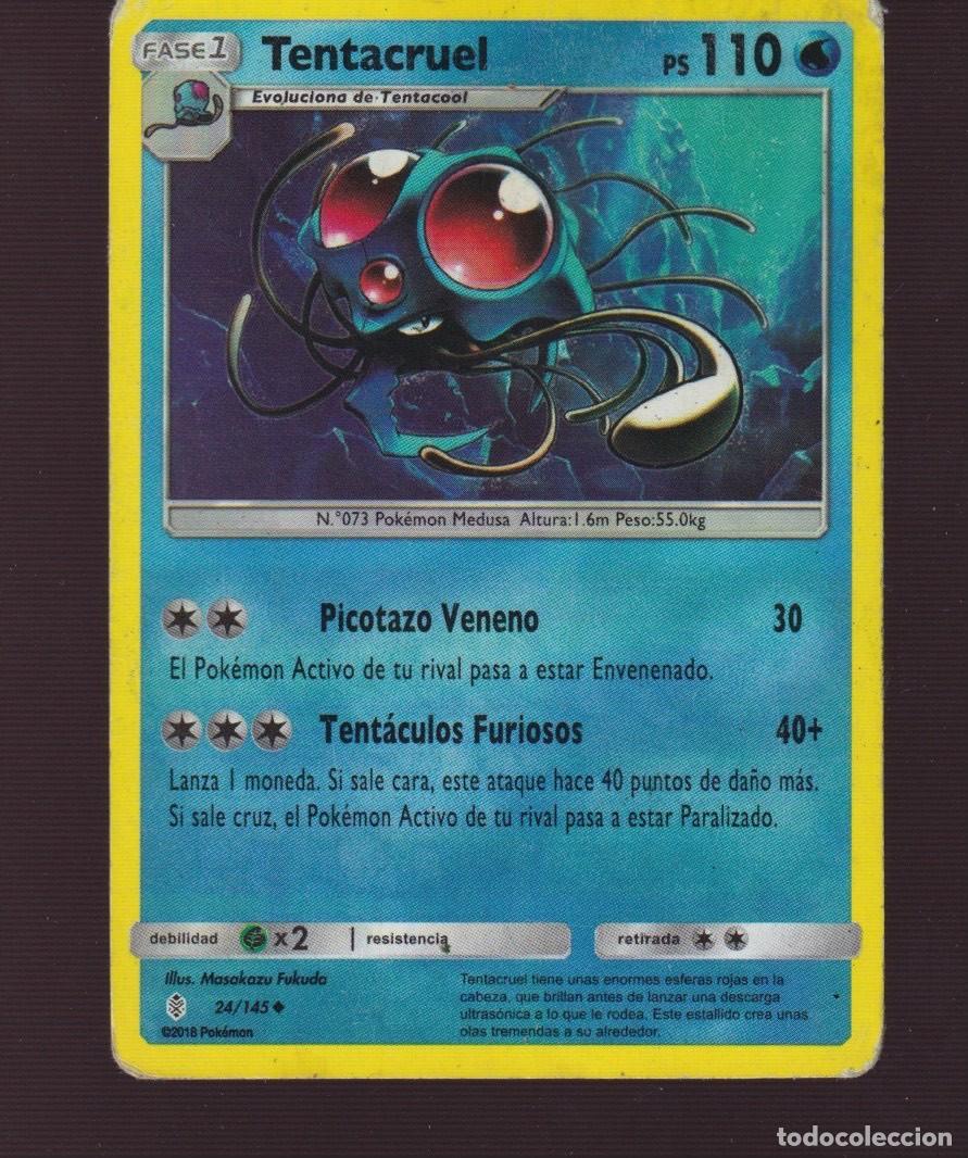cromos de pokmon de tentacruel n.073 pv 110 d - Buy Antique stickers on  todocoleccion