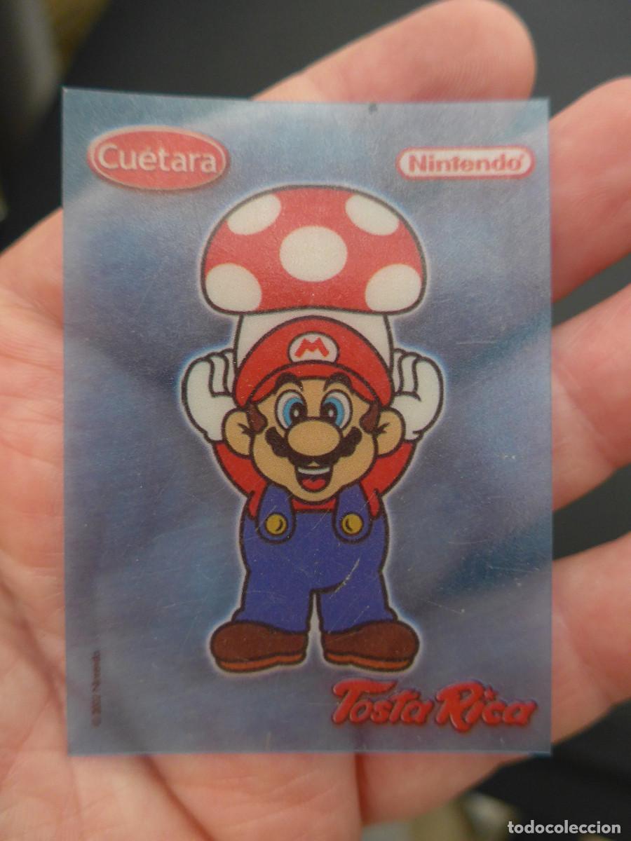 Colecionismo Cromos antigos: CROMO GALLETAS CUETARA TOSTA RICA NINTENDO MARIO