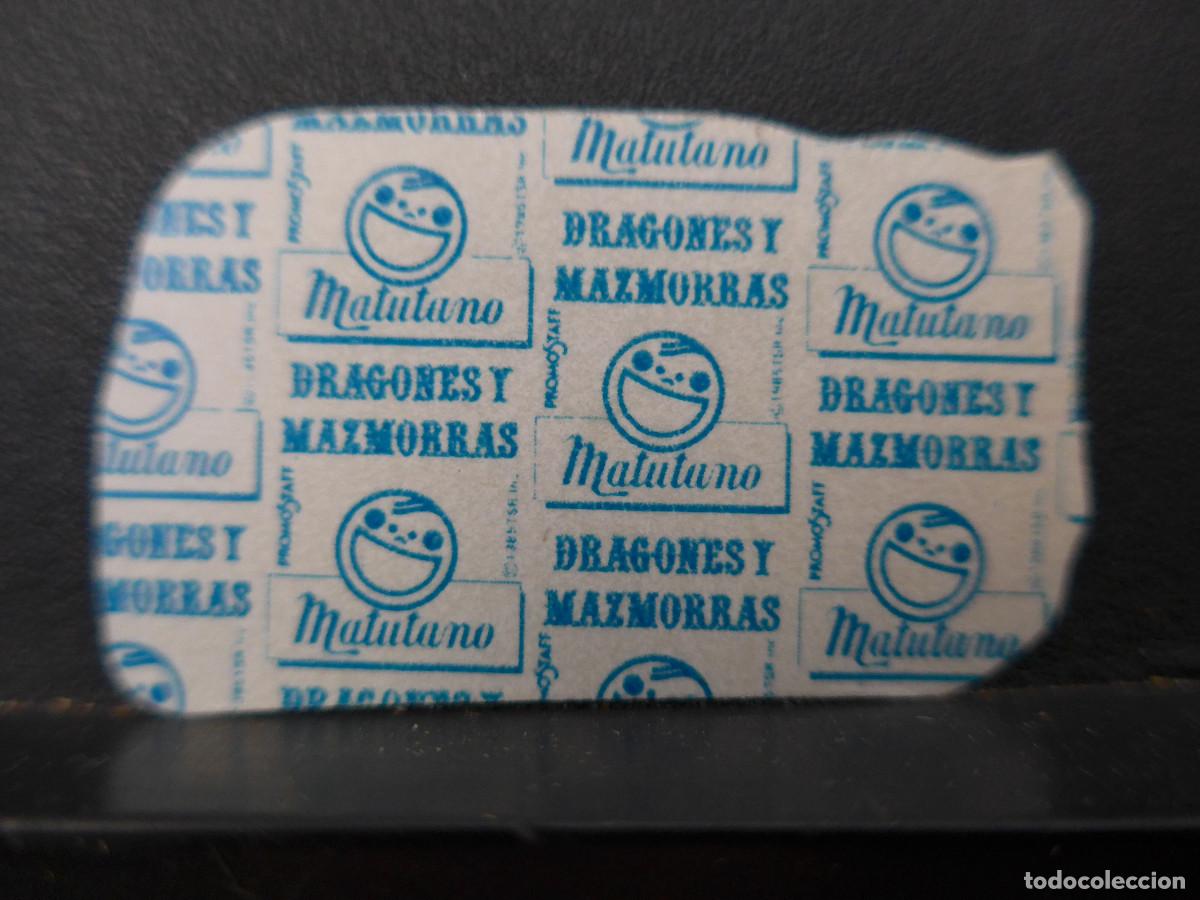Coleccionismo cromos antiguos: CROMO DRAGONES Y MAZMORRAS DE MATUTANO - Foto 2