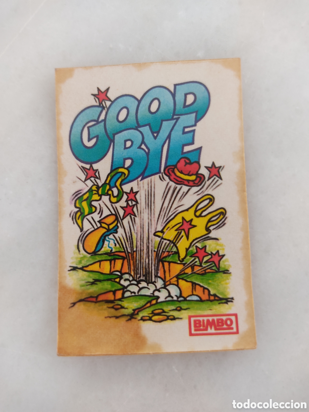 Coleccionismo cromos antiguos: cromo panrico aprende ingl&eacute;s con Bimbo goodbye - Foto 1