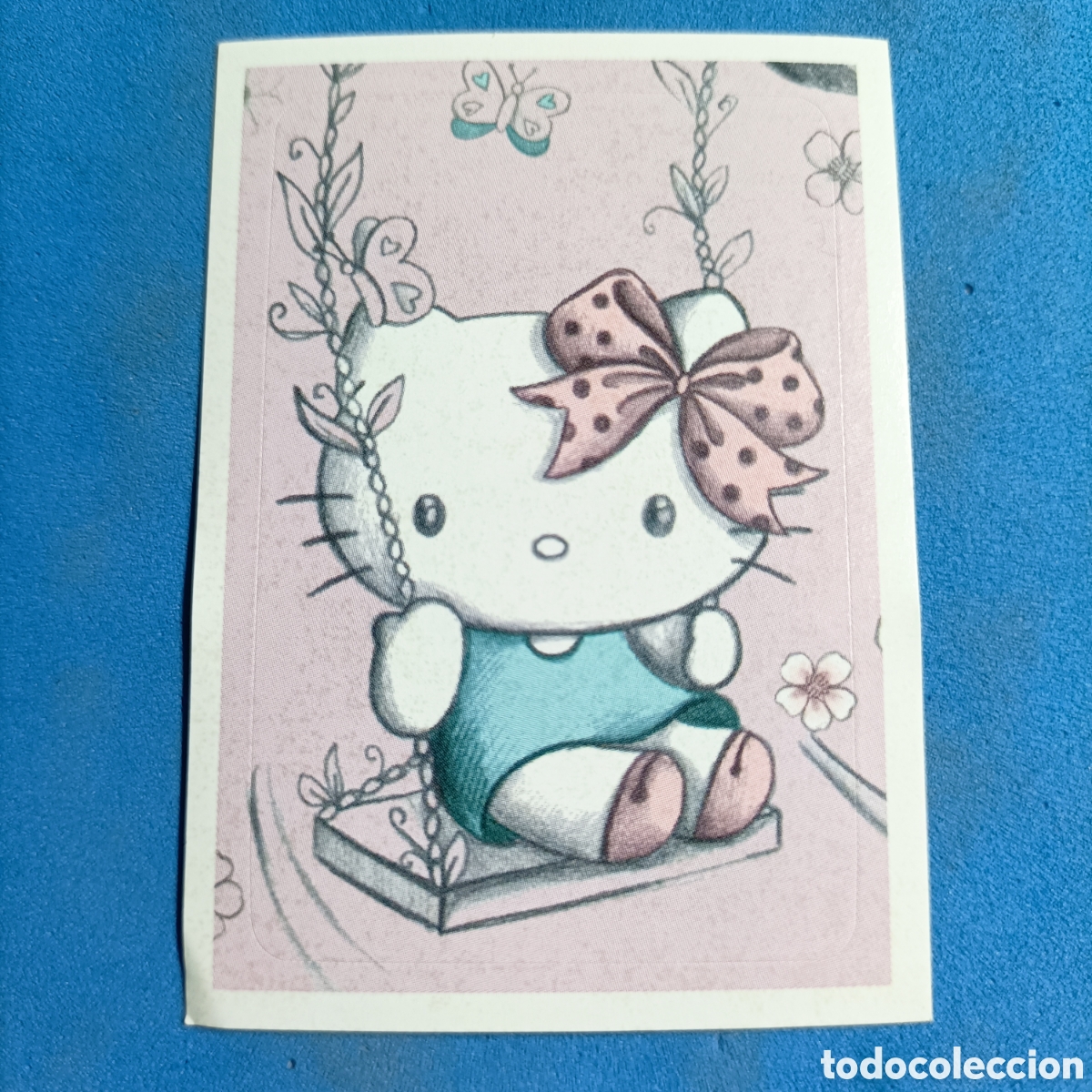 Coleccionismo cromos antiguos: CROMO STICKER: HELLO KITTY IS... PANINI 2014 - N&deg;182 - Foto 1