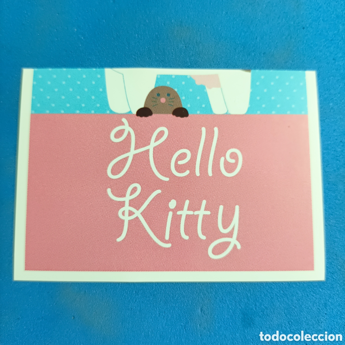 Coleccionismo cromos antiguos: CROMO STICKER: HELLO KITTY IS... PANINI 2014 - N&deg;86 - Foto 1