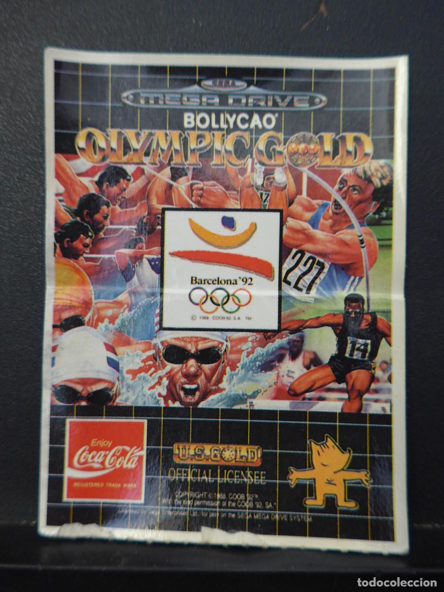 Sammeln alte Sammelbilder: CROMO BOLLYCAO SEGA MEGADRIVE OLYMPIC GOLD