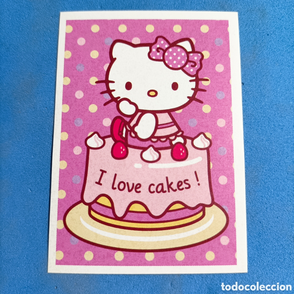 Coleccionismo cromos antiguos: CROMO STICKER: HELLO KITTY IS... PANINI 2014 - N&deg;149 - Foto 1