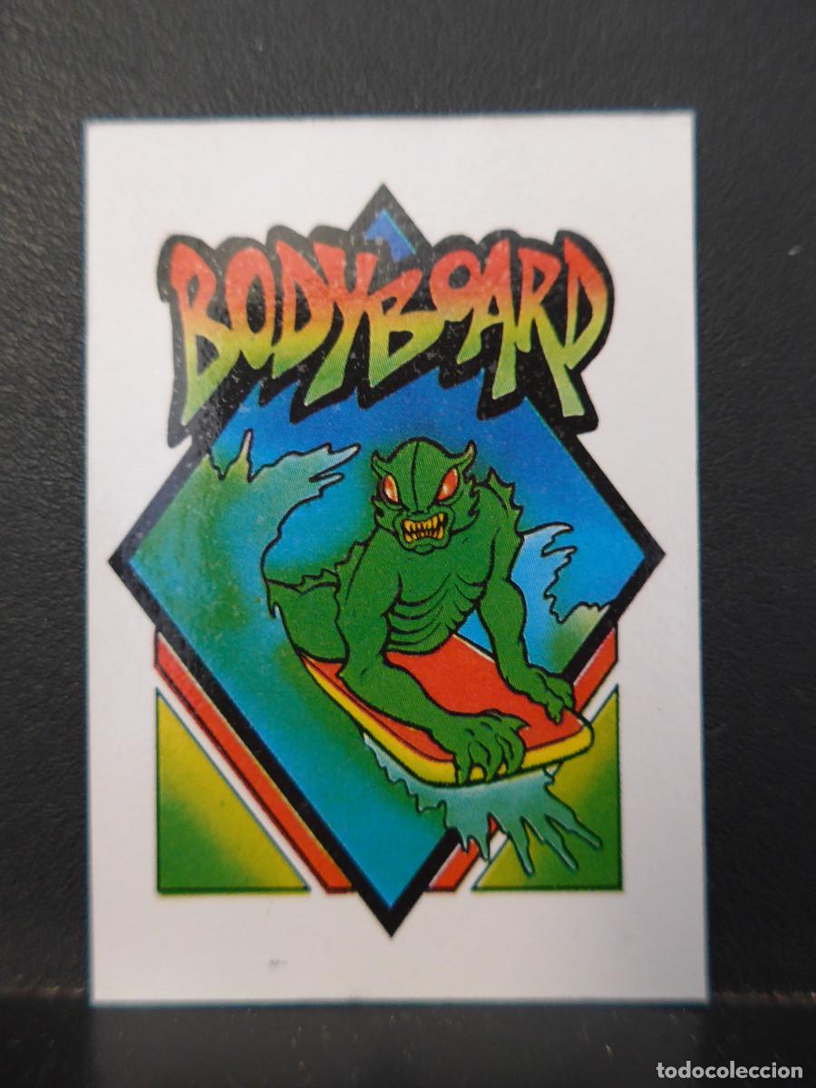 Sammeln alte Sammelbilder: CROMO BOLLYCAO SKATEBOARDS TERRORIFICOS BODYBOARD