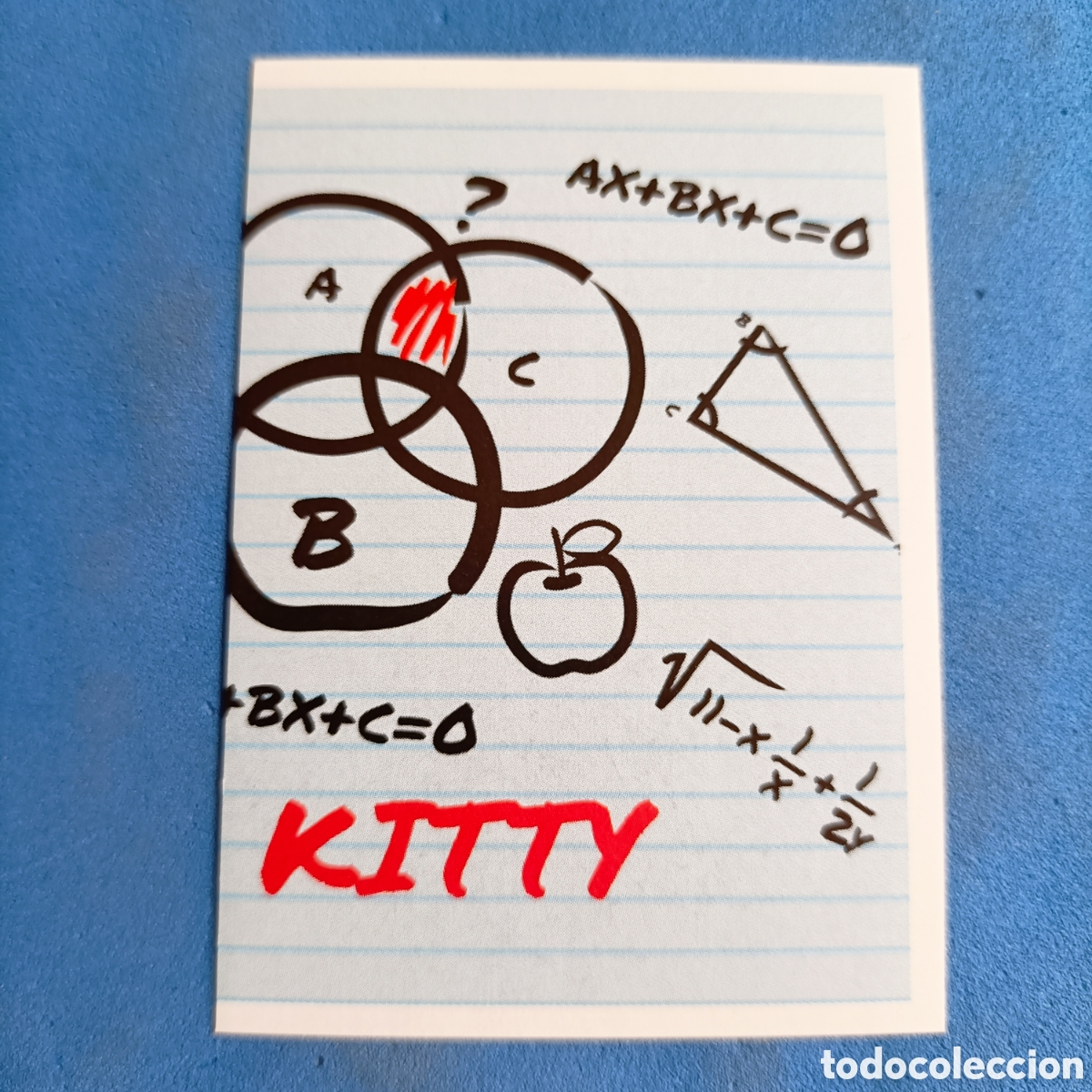 Coleccionismo cromos antiguos: CROMO STICKER: HELLO KITTY IS... PANINI 2014 - N&deg;39 - Foto 1