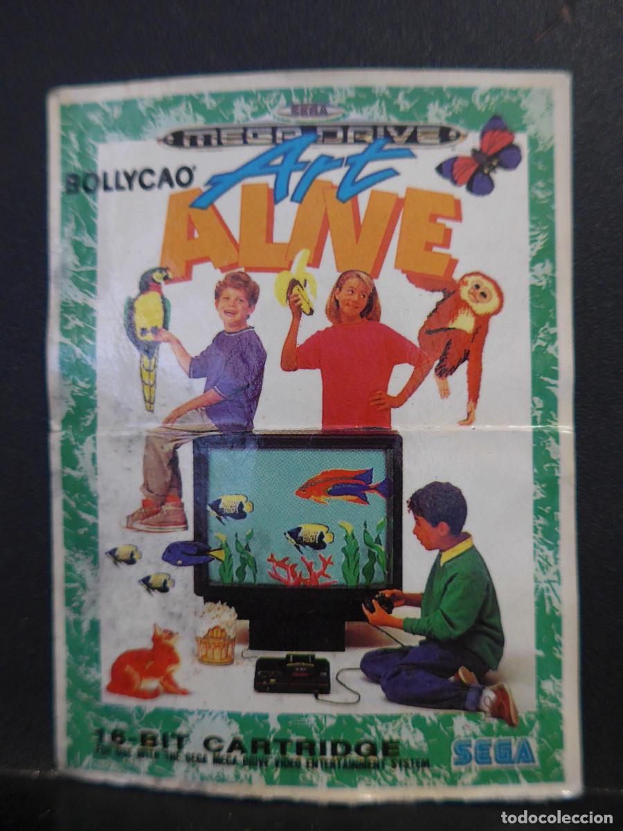 Sammeln alte Sammelbilder: CROMO BOLLYCAO SEGA MEGADRIVE ART ALIVE