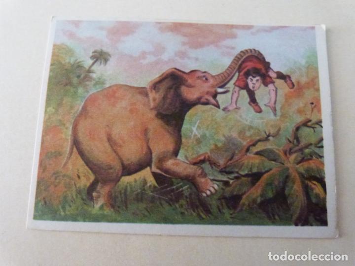 Coleccionismo cromos antiguos: CROMO AVENTURAS JORGE EL PEQUE&Ntilde;O TARZ&Aacute;N SIN PEGAR N&ordm; 9 A&Ntilde;O 1969 ALBUM AVENTURAS.. EDITORIAL COSTA