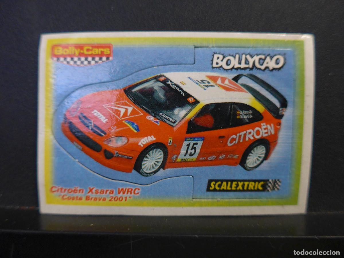 Coleccionismo Cromos antiguos: CROMO BOLLYCAO BOLLY-CARS SCALEXTRIC CITROEN XSARA WRC COSTA BRAVA 2001