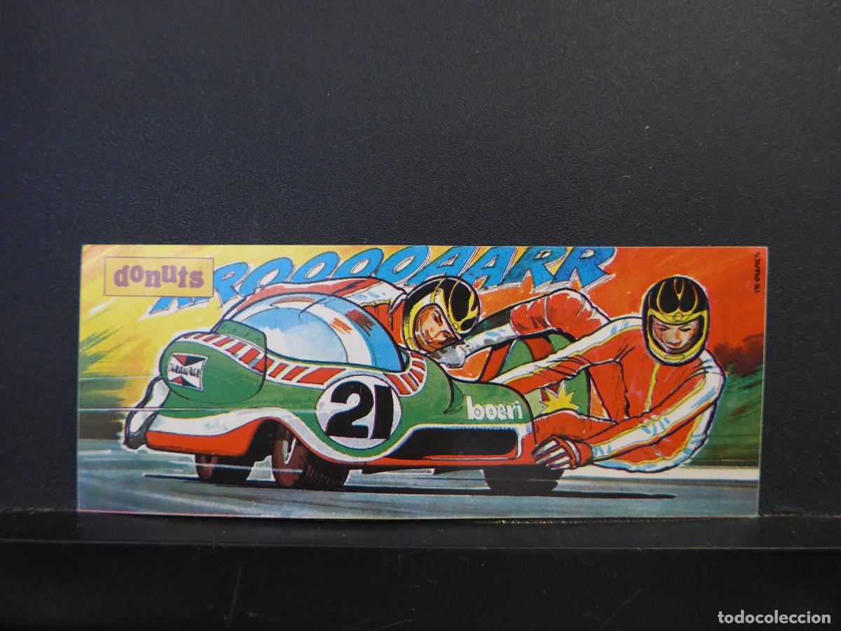 Coleccionismo cromos antiguos: CROMO SUPER-ADHESIVOS DONUTS BOBSLEIGH - Foto 1