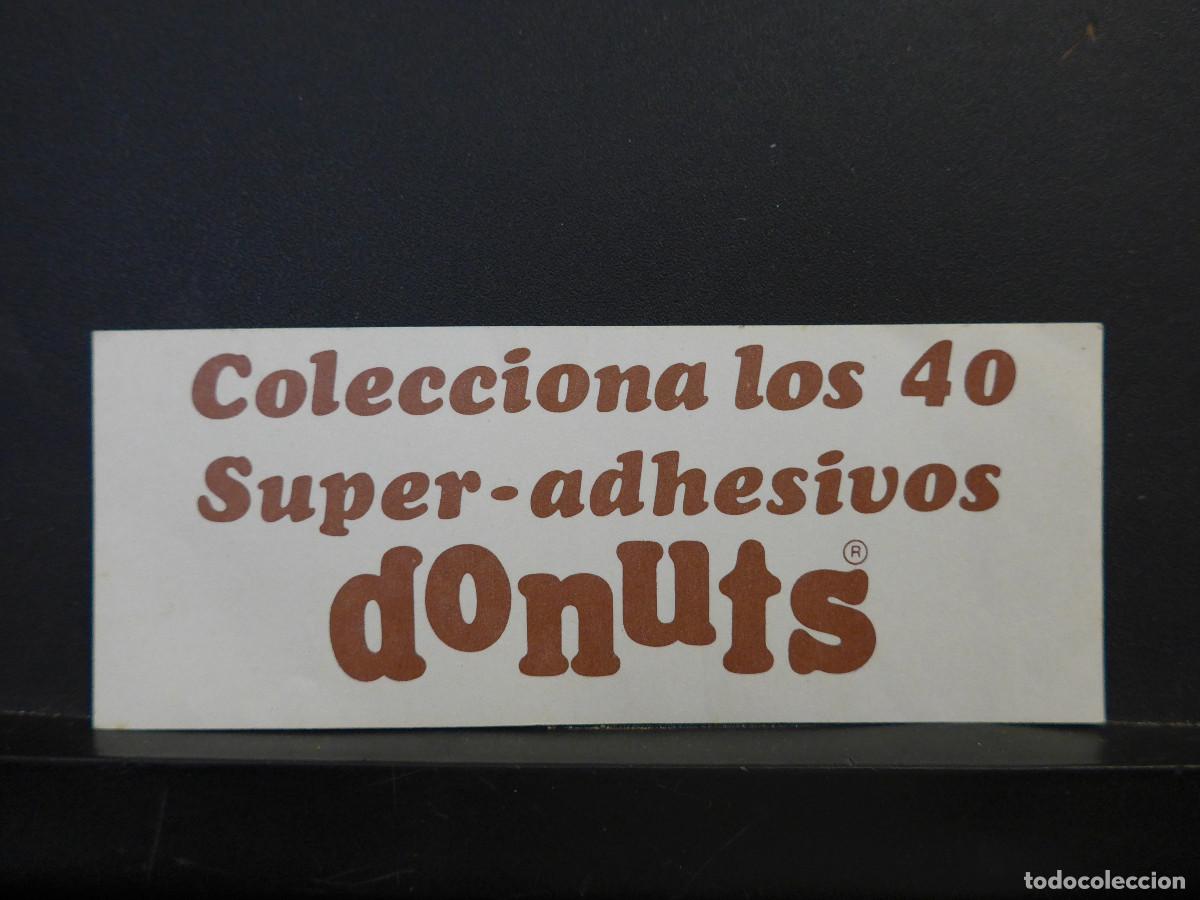 Coleccionismo cromos antiguos: CROMO SUPER-ADHESIVOS DONUTS BOBSLEIGH - Foto 2