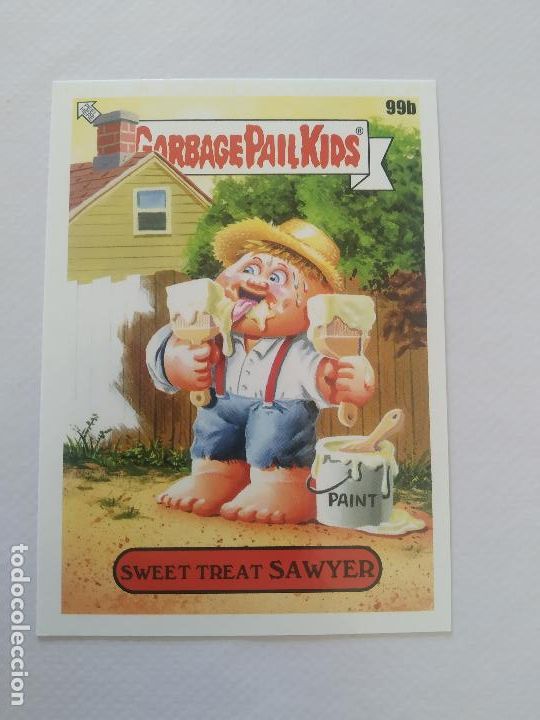 Sammeln alte Sammelbilder: GARBAGE PAIL KIDS BOOK WORMS # 99B - SWEET TREAT SAWYER - USA 2022 TOPPS - GPK (150B)
