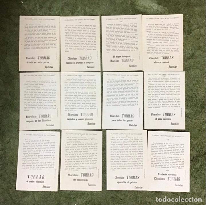 Coleccionismo cromos antiguos: JUSTICIA DE DIOS, CHOCOLATE TORRAS COMPLETA - Foto 2
