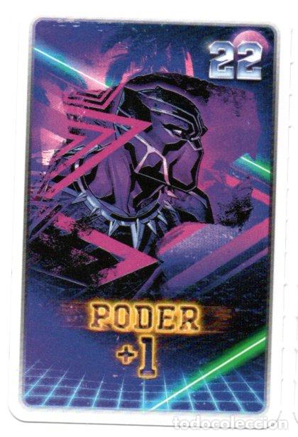 Coleccionismo cromos antiguos: CROMO - CARTA COLECCI&Oacute;N MARVEL - DESCUBRE TU PODER - CARREFOUR - N&ordm; 22 - PODER +1 - 2022 - Foto 1