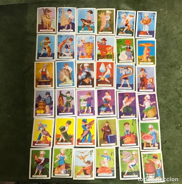 Coleccionismo cromos antiguos: 36 RECETAS, CHOCOLATE TORRAS COMPLETO - Foto 1