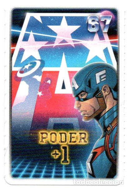 Coleccionismo cromos antiguos: CROMO - CARTA COLECCI&Oacute;N MARVEL - DESCUBRE TU PODER - CARREFOUR - N&ordm; 67 - PODER +1 - 2022 - Foto 1