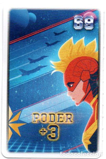 Coleccionismo cromos antiguos: CROMO - CARTA COLECCI&Oacute;N MARVEL - DESCUBRE TU PODER - CARREFOUR - N&ordm; 69 - PODER +3 - 2022 - Foto 1