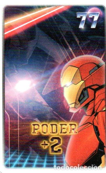 Coleccionismo cromos antiguos: CROMO - CARTA COLECCI&Oacute;N MARVEL - DESCUBRE TU PODER - CARREFOUR - N&ordm; 77 - PODER +2 - 2022 - Foto 1