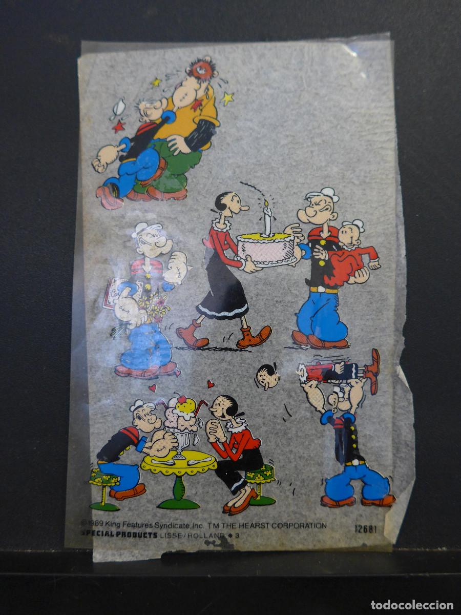 Coleccionismo cromos antiguos: CALCOMANIAS DE POPEYE OBSEQUIO DE REVILLA - Foto 1