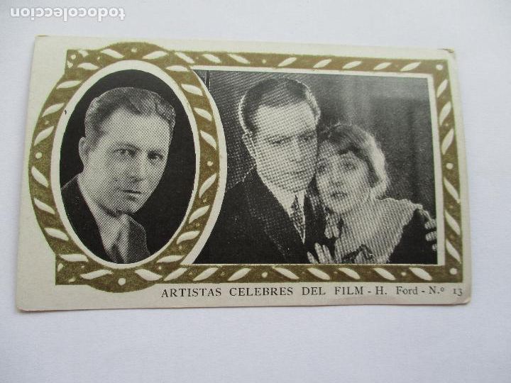 Sammeln alte Sammelbilder: HARRISON FORD- ARTISTAS C&Eacute;LEBRES DEL FILM-N&ordm;.13-SERIE A-CHOCOLATES AMATLLER, F&Aacute;BRICAS EN-