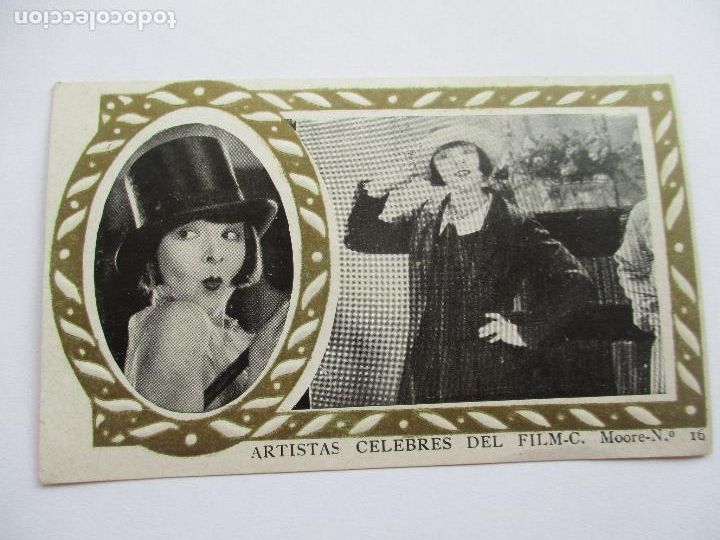 Coleccionismo cromos antiguos: COLLLEEN MOORE- ARTISTAS C&Eacute;LEBRES DEL FILM-N&ordm;.16-SERIE A-CHOCOLATES AMATLLER, F&Aacute;BRICAS EN-