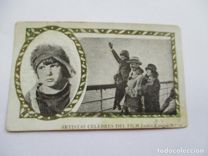Coleccionismo cromos antiguos: JACKIE COOGAN- ARTISTAS C&Eacute;LEBRES DEL FILM-N&ordm;.11-SERIE A-CHOCOLATES EL CASTILLO- ALICANTE
