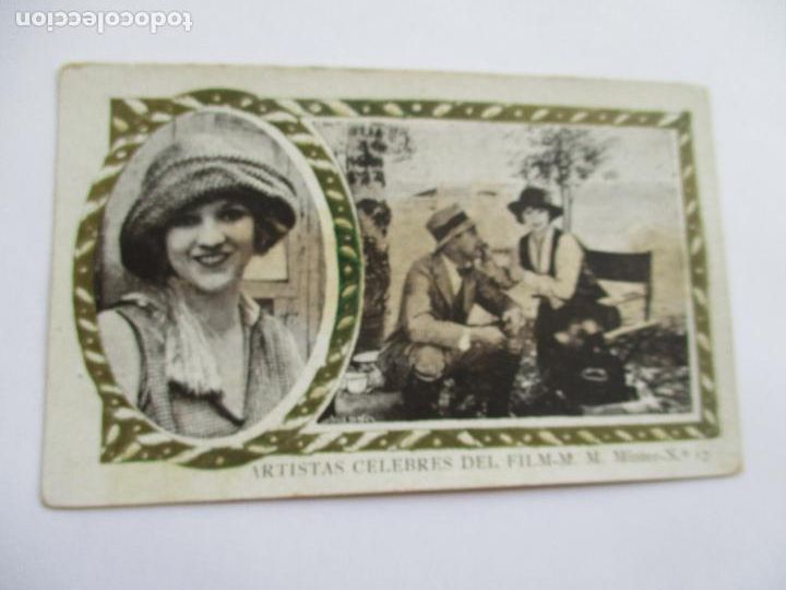 Coleccionismo cromos antiguos: MARY MILES MINTER- ARTISTAS C&Eacute;LEBRES DEL FILM-N&ordm;.17-SERIE A-CHOCOLATES EL CASTILLO- ALICANTE