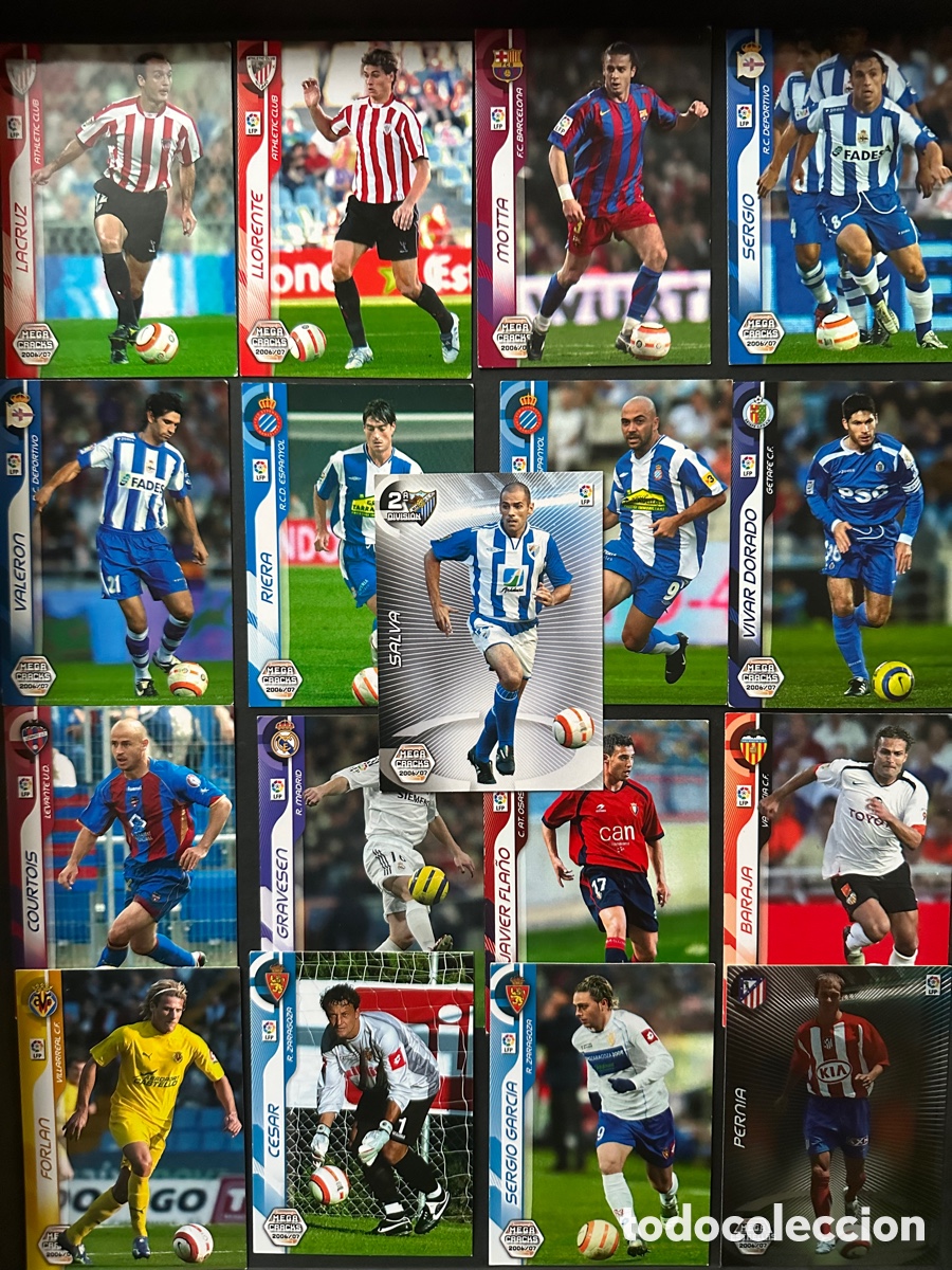 Coleccionismo cromos antiguos: Lote 17 megacracks 2006 2007 - Foto 1