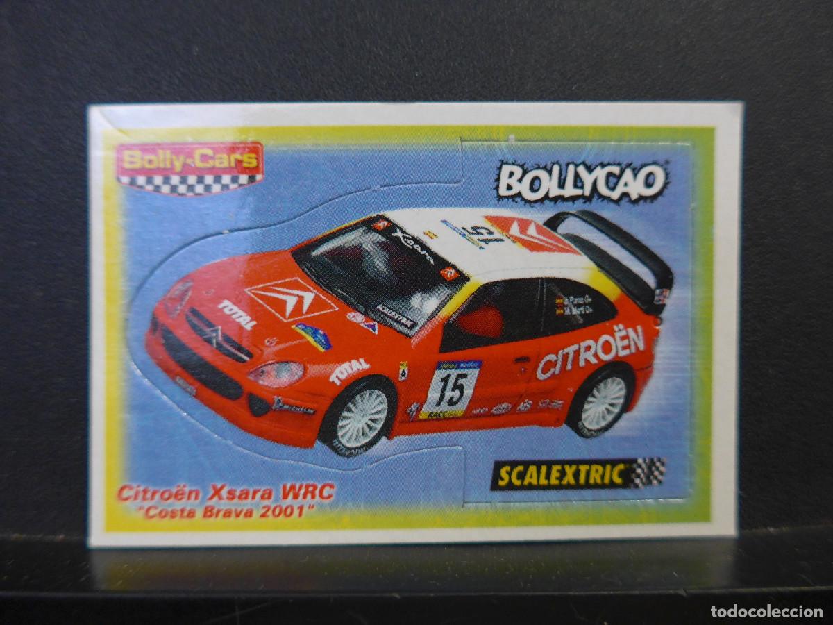 Coleccionismo Cromos antiguos: CROMO BOLLYCAO BOLLY-CARS SCALEXTRIC CITROEN XSARA WRC COSTA BRAVA 2001