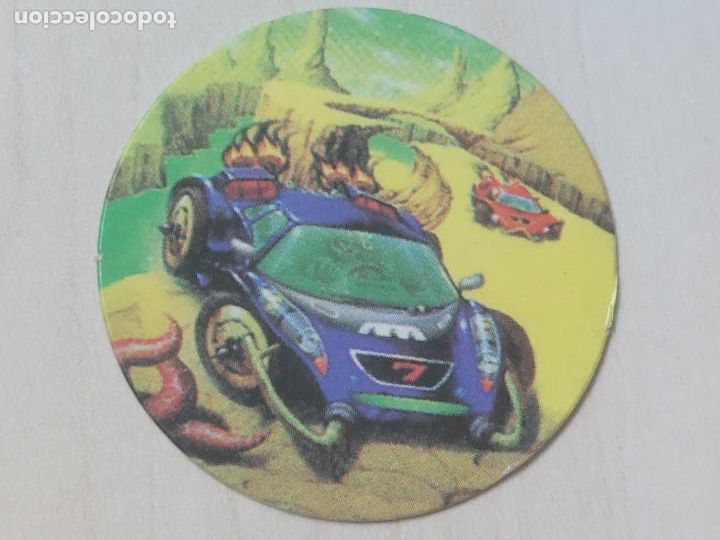 Coleccionismo cromos antiguos: TAZO EL AUT&Eacute;NTICO POGS DE SYCH SNACKS SYCHITOS - Foto 1