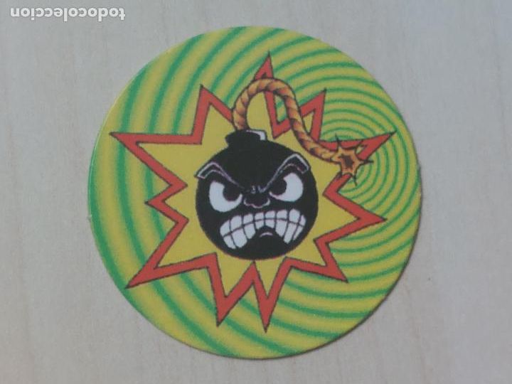 Coleccionismo cromos antiguos: TAZO EL AUT&Eacute;NTICO POGS DE SYCH SNACKS SYCHITOS - Foto 1