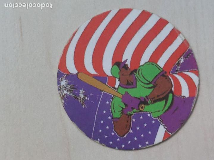 Coleccionismo cromos antiguos: TAZO EL AUT&Eacute;NTICO POGS DE SYCH SNACKS SYCHITOS - Foto 1