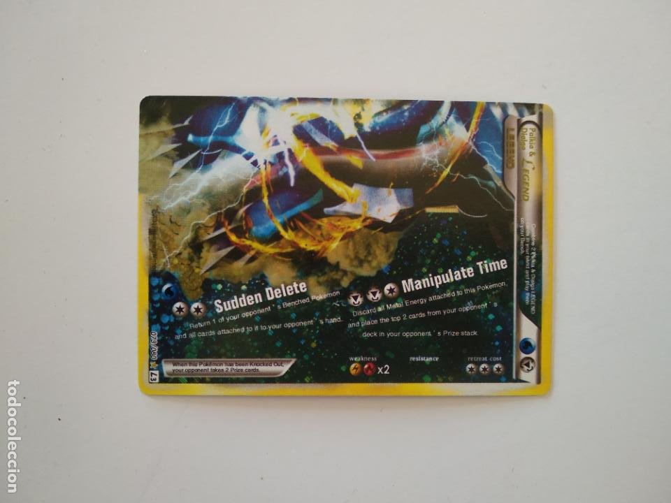 tarjeta de pokemon palkia