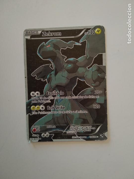 114/114 114 zekrom carta cromo card tarjeta de - Compra venta en todocoleccion 114/114 114 zekrom carta cromo card tarjeta de - Compra venta en todocoleccion