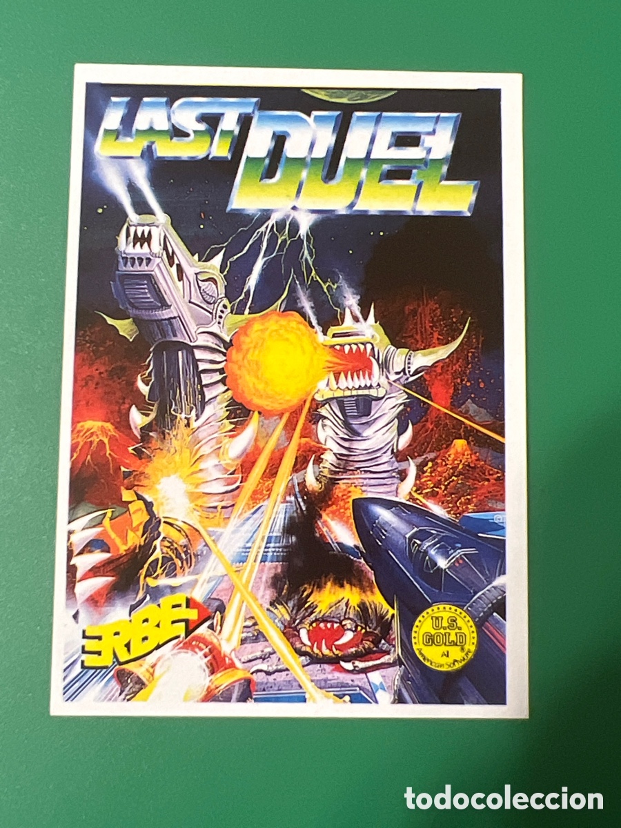Coleccionismo cromos antiguos: C675. SOFTWARE COLLECTION - ERBE - 10 LAST DUEL ( NUNCA PEGADO ) - Foto 1