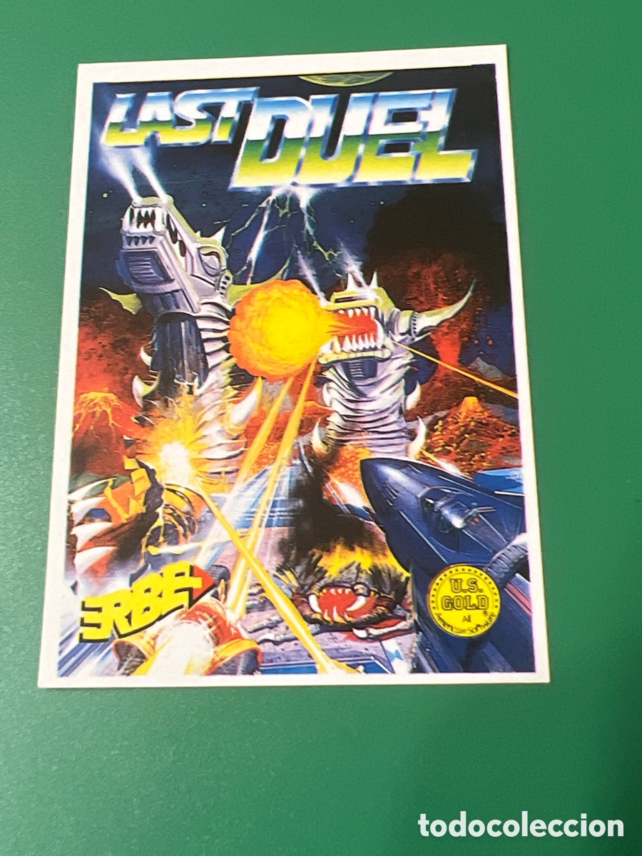 Coleccionismo cromos antiguos: C676. SOFTWARE COLLECTION - ERBE - 10 LAST DUEL ( NUNCA PEGADO ) - Foto 1
