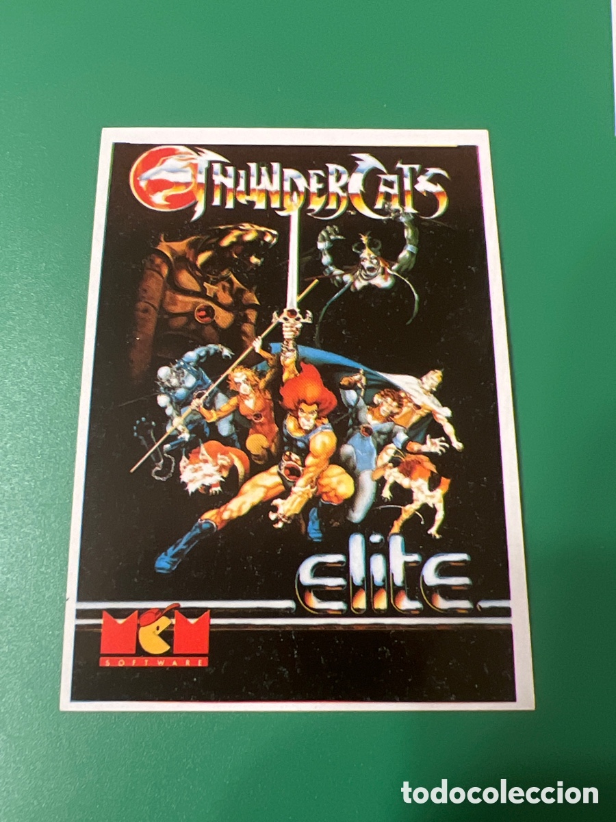 Coleccionismo cromos antiguos: C694. Software collection Thundercats. N 39 NUNCA PEGADO - Foto 1