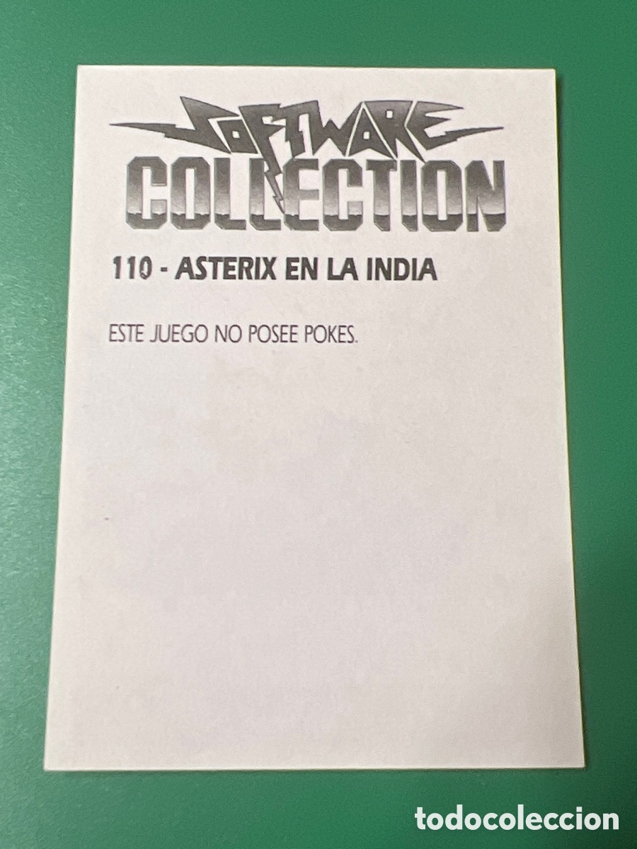 Coleccionismo cromos antiguos: C703. SOFTWARE COLLECTION - 110 ASTERIX EN LA INDIA ( NUNCA PEGADO ) - Foto 2