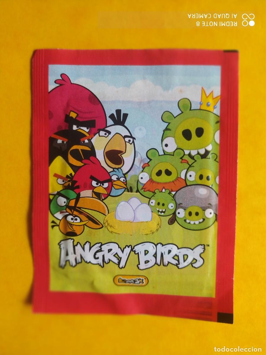 Coleccionismo Cromos antiguos: SOBRE CROMOS SIN ABRIR ANGRY BIRDS DMAX