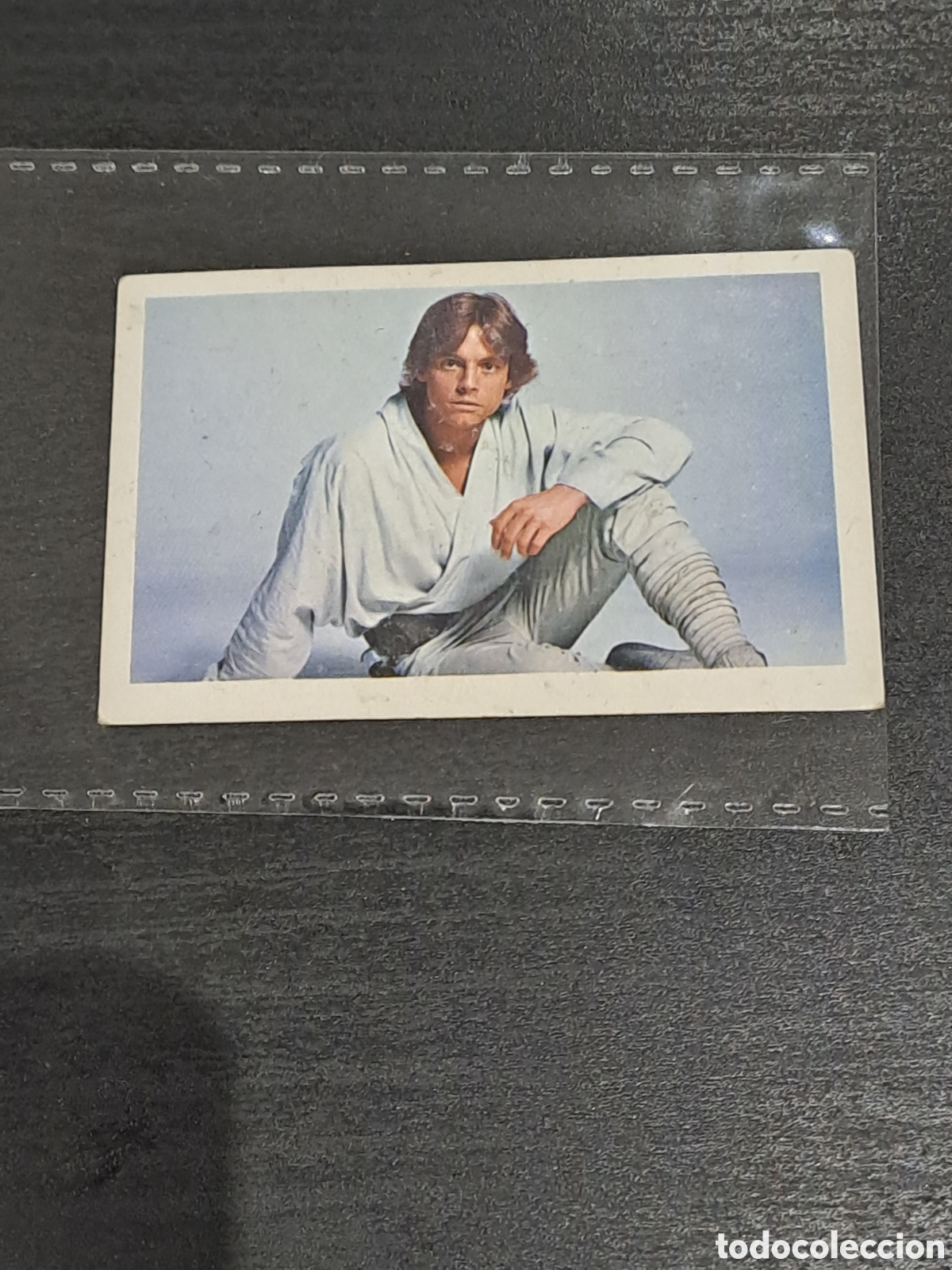 Coleccionismo cromos antiguos: Luke skywalker star wars cromo 1977 - Foto 1