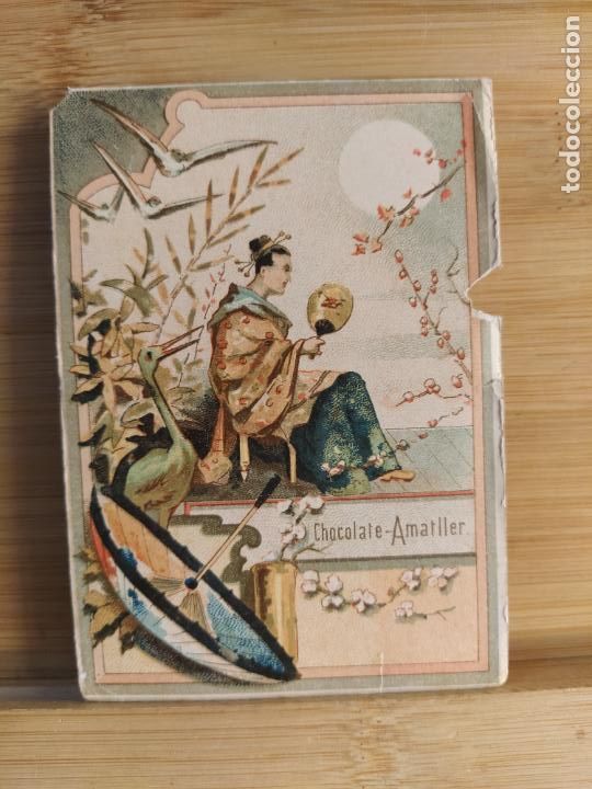 Coleccionismo Cromos antiguos: CHOCOLATE AMATLLER-JAPON-CROMO ANTIGUO-VER FOTOS-(105.363)