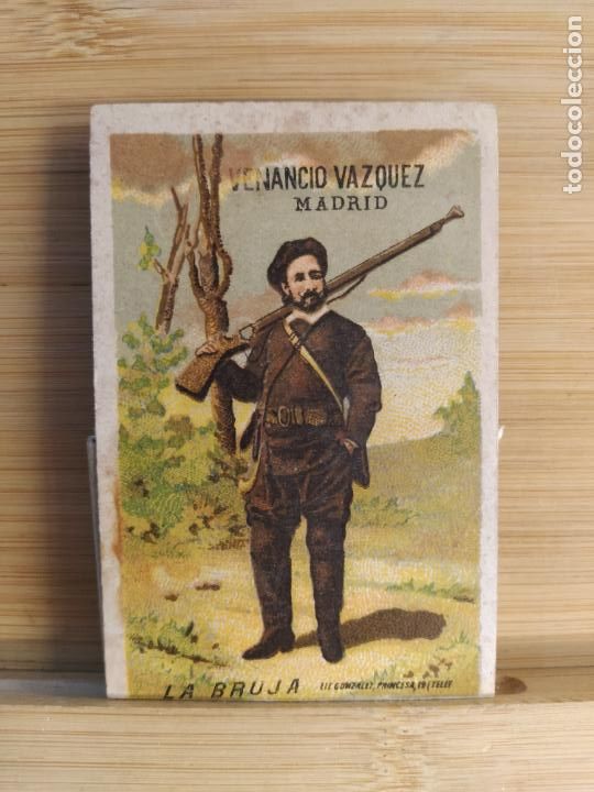 Coleccionismo Cromos antiguos: LA BRUJA-VENANCIO VAZQUEZ (MADRID)-CROMO ANTIGUO-VER FOTOS-(105.368)