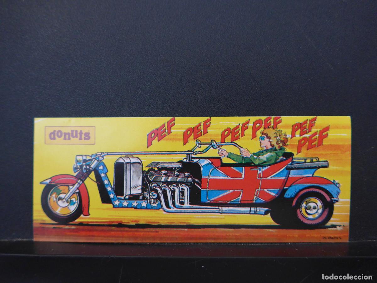 Collectionnisme Cartes &agrave; collectionner anciennes: CROMO SUPER-ADHESIVOS DONUTS