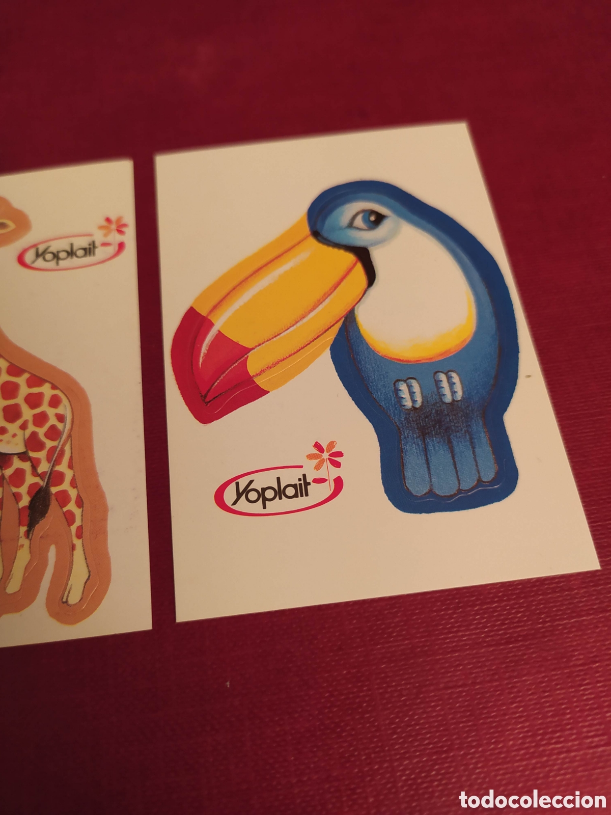 Coleccionismo cromos antiguos: Pegatinas Yoplait - Foto 4